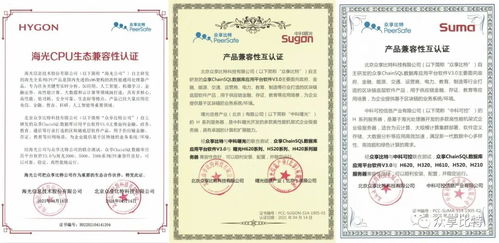 ChainSQL完成與海光、中科曙光、中科可控產品兼容性認證 開啟國產化數據庫新篇章